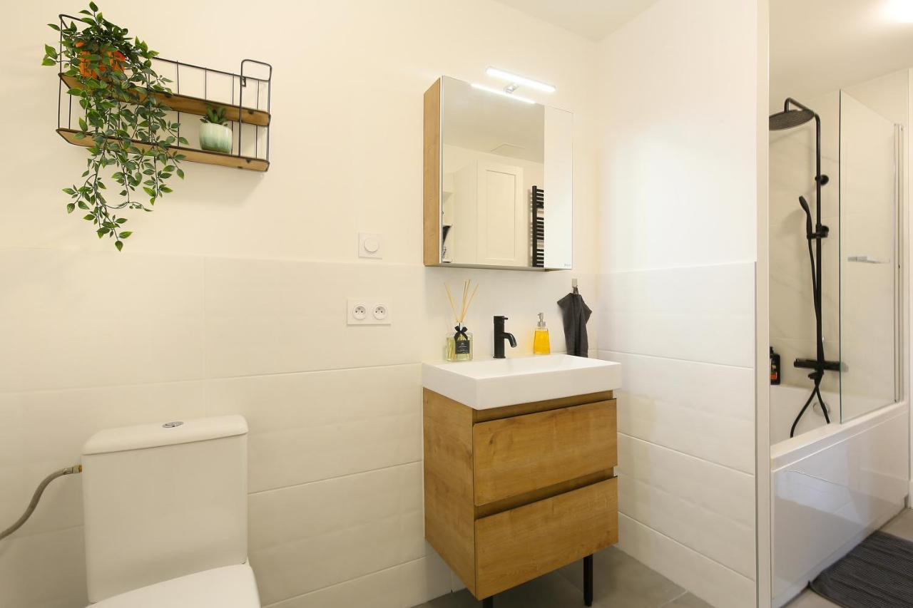L'Ethnique 7P - Climatisation - Jardin - Parking - Salle De Sport Toulouse Luaran gambar