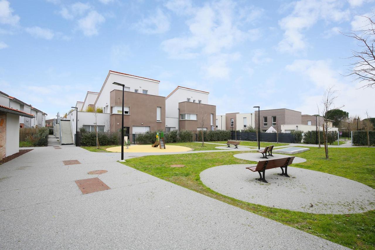 L'Ethnique 7P - Climatisation - Jardin - Parking - Salle De Sport Toulouse Luaran gambar