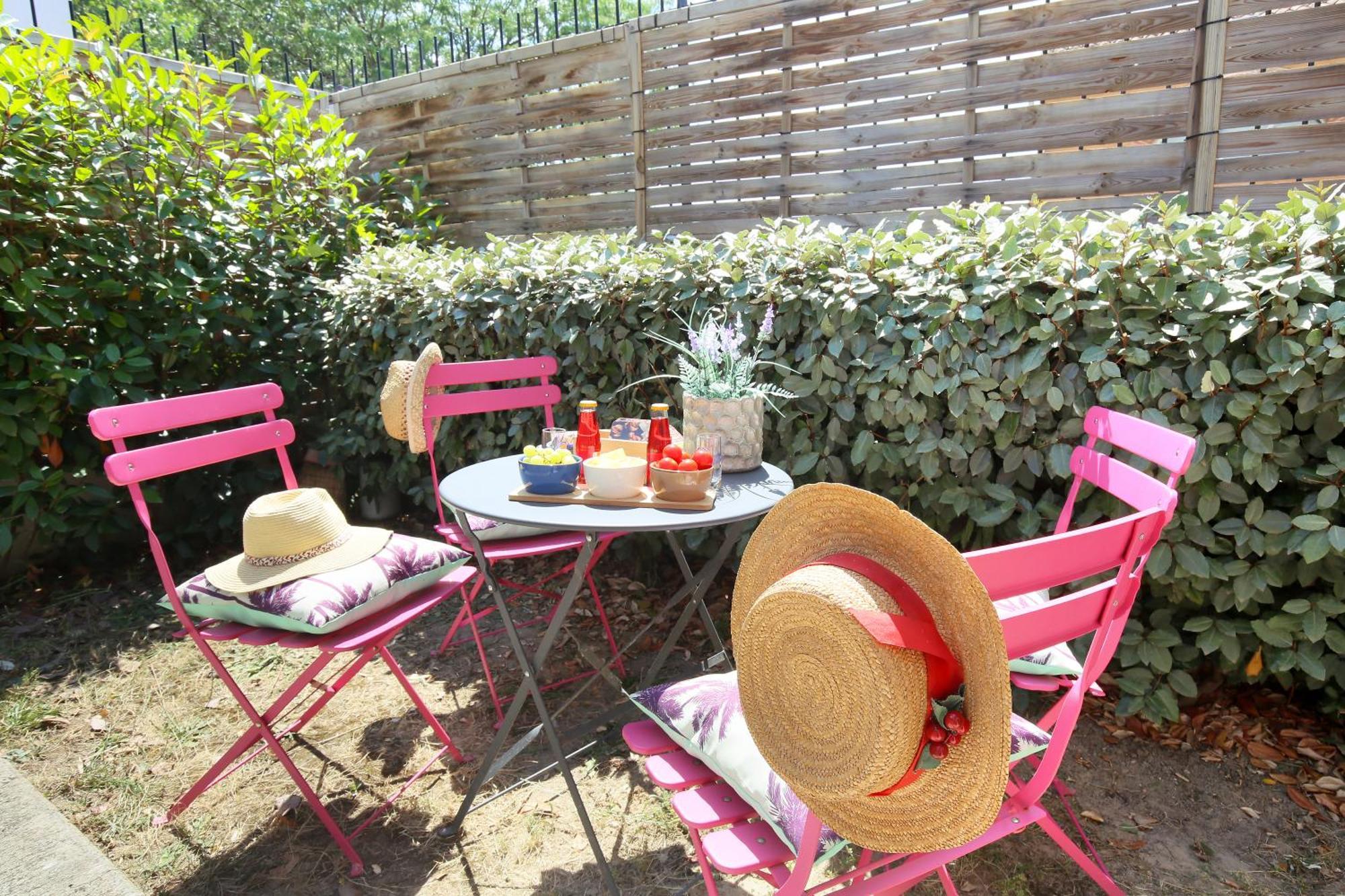 L'Ethnique 7P - Climatisation - Jardin - Parking - Salle De Sport Toulouse Luaran gambar