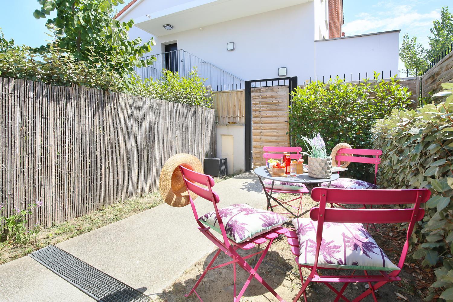 L'Ethnique 7P - Climatisation - Jardin - Parking - Salle De Sport Toulouse Luaran gambar